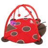 CAT PLAYING TENT BED + TOYS