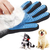 PET DESHEDDING BRUSH GLOVE (GREAT FOR CATS/DOGS)