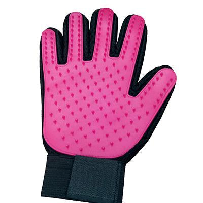PET DESHEDDING BRUSH GLOVE (GREAT FOR CATS/DOGS)